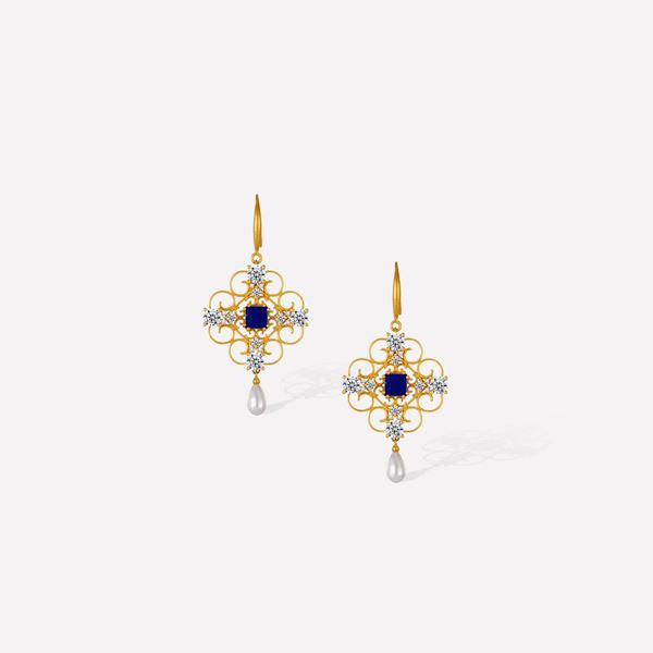 Picture of Orchid Dream Pearl Earrings